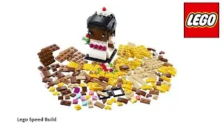 Lego Brickheadz 40383 Wedding Bride Speed Build