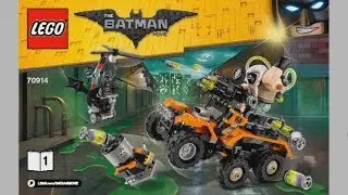 LEGO Batman Movie 70914 Bane Toxic Truck Attack - instruction