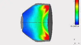Explosively Formed Penetrator Detonation Simulation