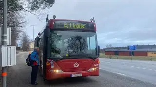 Passerar Alla Busshållplatser På Ekerö! Del 2