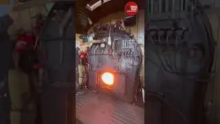 Coal Engine Locomotive Inside View 👀 | #trainspotting #epicmoments #trainaddict #coal #locomotive