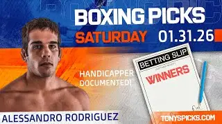 Boxing Picks and Predictions, Saturday 1/31/26 | The Look Ahead Show