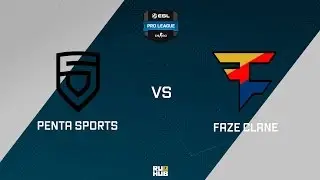 ESL Pro League Season 4 - Penta Sports vs FaZe - de_cache