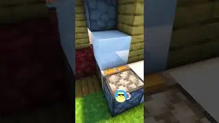 Minecraft Enchanted Fireplace 🔥 #shorts