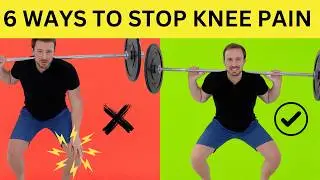 6 Ways Stop Knee Pain When Squatting