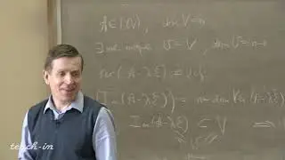 Тимашев Д.А. - Линейная алгебра и геометрия.Семинары - 8.Коммутирующие семейства линейных операторов