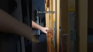 easy door trap #lalala #funny #diycrafts #diycraft #diytrap #trap #doortrap