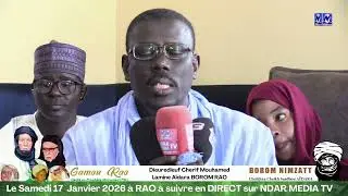 Bande-annonce : Le Grand Gamou de Rao, édition 2026, se tiendra le samedi 17 janvier 2026 à Rao