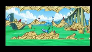 Worms 3 &ndash; Beach Theme Music & Gameplay (Android)