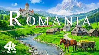 Румыния 4K | Откройте для себя страну сказочных замков, диких Карпат и мирных долин