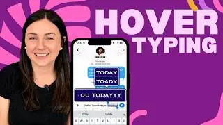 Stop Squinting! How to Use Hover Typing on iPhone