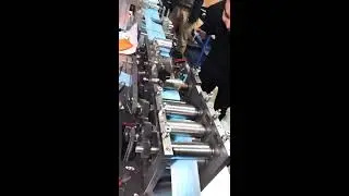 Semi-auto disposable non woven mask making machine