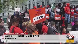 Ceasefire Pennsylvania hosts gun violence rally at State Capitol