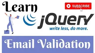 jQuery Lecture - 58 Email Validation Tutorial in Hindi / Urdu
