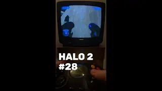 Halo 2 Walkthrough Part 28 (OG Xbox CRT TV) #halo #halo2 #bungie #xbox #originalxbox #ogxbox #retro