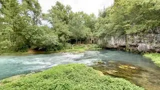 Welch Spring and Welch Historic Hospital and Welch Landing & Welch Current River Access Aug 2020