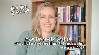 Halverwege 2025: mijn favoriete boeken, grootste tegenvaller & leesdoelen! | Mid Year Book Tag