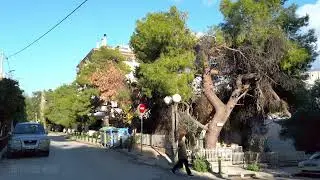 Pefki walk in Athens, Greece