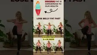 1-Minute Standing Exercises To Lose Belly Fat🔥Abs Workout🔥30 Min Per Day