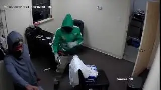 Surveillance Video of Suspects Wanted in Robbery at 181 West Dyna