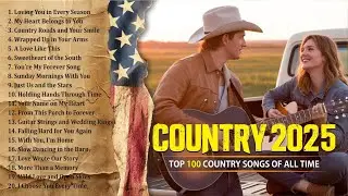 Relaxing Country Music Playlist / Relaxing / Working / Pop / Country Ballads / Studying / Coffee 🤠🎶