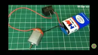 Diy creative motor fan