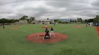 Josh McCall- Hard hit ball at First base got a hand on it to block and got a dive for an out