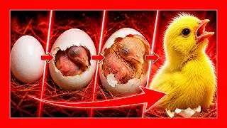 Эволюция яйца день за днем ​​🐤 Как узнать, является ли яйцо плодородным.