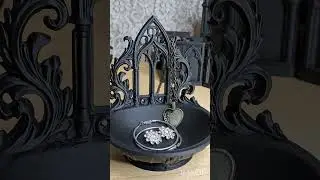 Elevate your altar with this Gothic-inspired Nocturne Reliquary. 🖤✨ #GothicHomeDecor #DarkAcademia