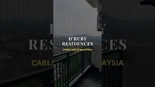 Invisible Safety Grille : D'Ruby Residence  #invisiblegrille #cablegrille #隐形铁花 #homedecor