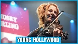 Violinist Lindsey Stirling Rehearses for SHATTER ME World Tour!