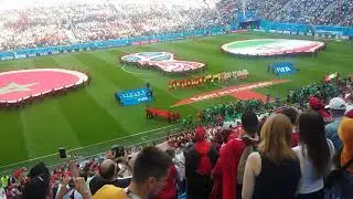 Марокко-Иран. Гимны. ЧМ по футболу 2018 / Morocco-Iran. Anthems. Fifa World Cup 2018