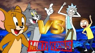 Tom and Jerry VS Rick and Morty - MultiVersus GamePlay (5 Points with No Commentary)