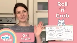 Twinkl Tots Roll 'n' Grab Activity | Physical Development 0 - 1 Year