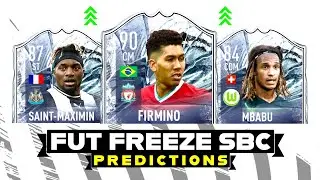 FIFA 21 | NEXT 3 FUT FREEZE SBC PREDICTIONS 🧐🔥 FT. FIRMINO 🇧🇷 SAINT-MAXIMIN 🇫🇷 & MBABU 🇨🇭
