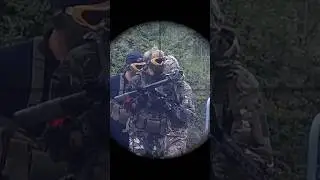 1vs6  full vid out now. #airsoft #ghillie #camo #paintball