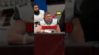 How I got benched after my BEST game #football #nfl #sports
