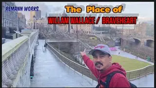 #Two Filipino seamen visited Willam Wallace's place # THE BRAVEHEART 💪