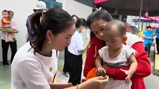 HỒNG LOAN tham gia văn nghệ, Tin, Ken, Poon c&ugrave;ng mẹ Tham Gia sự Kiện