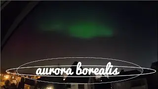 aurora borealis near Frankfurt, Hessen, Germany | DJI Osmo Action 5 Pro