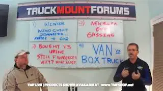 TMF Live Q & A Series #1-Winter-UV lights-Box truck vs Van