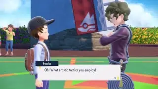 Pok&eacute;mon Violet - Artazon Gym Grass Badge - Battle Against Gym Leader Brassius