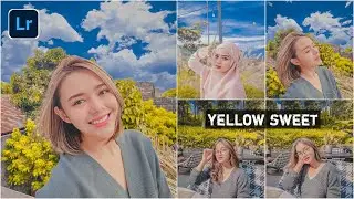Tutorial edit foto selfi ala selebgram filter yellow sweet menggunakan Lightroom