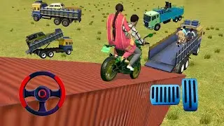 🏍️ Ktm bike Loading Into Truck Challenge 🚚🔥 | Realistic Vehicles Simulation Gameplay