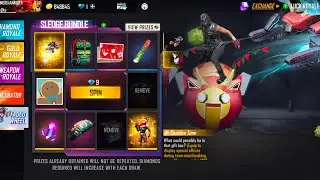 new animation! new faded wheel is came, spin for amazing animation in sledge bundle luck Royale FF .