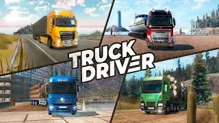 I drove a truck in American Truck Cargo Games Sim!