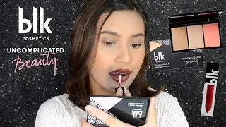 BLK Cosmetics Review + Wear Test | eliciaMUA