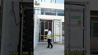 1MWh BESS with 3 Level Fire Protection! 500kW for Factories