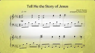 Tell Me the Story of Jesus – hymn piano arrangement church prelude offertory postlude + sheet music
