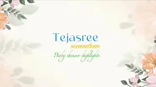 Teja Sree seemantham 